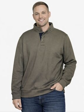 Maxxsel Outerwear Forest Green Pullover, Men's Size L